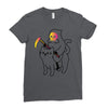 death rides Ladies Fitted T-Shirt