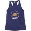 save the trash pandas Racerback Tank