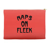 naps on fleek girls Accessory Pouches