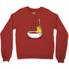 grilled cheese bath Crewneck Sweatshirt