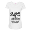I Love You Grandpa Maternity Scoop Neck T-shirt