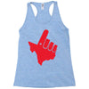 gun 'em down Racerback Tank