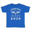 legends are born in 1979 hoodie 7 Toddler T-shirt