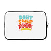 don't sweat the technique Laptop sleeve