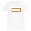 mortons steakhouse rib sirloin filet mignon Ladies Fitted T-Shirt