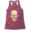 dead halloween head Racerback Tank