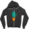 cat tus Zipper Hoodie