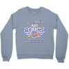 military, women's proud air force mom of her military son u Crewneck Sweatshirt