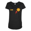 sheriff grimes Maternity Scoop Neck T-shirt