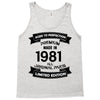 Premium Vintage  1981 Tank Top