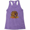 danger angry bear Racerback Tank