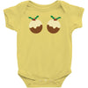 christmas pudding Baby Onesie