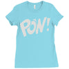 pow ! Ladies Fitted T-Shirt