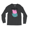 daddy pig Long Sleeve Shirts