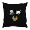 animal bad Throw Pillow
