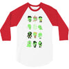 Funny Cthulhu T Shirts 3/4 Sleeve Shirt