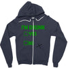 im drunk Zipper Hoodie