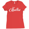 call of cthulhu Ladies Fitted T-Shirt