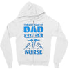 proud dad nurse Zipper Hoodie