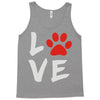 love dog paw Tank Top