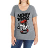 money takers Ladies Curvy T-Shirt