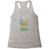 love my crazy dog Racerback Tank