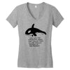 sea panda Women's V-Neck T-Shirt