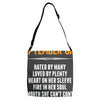 September Girl Hated By Many Adjustable Strap Totes