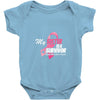 I Wear Pink For My Sister Baby Onesie