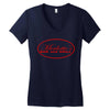 merlottes bar and grill t shirt true blood green Women's V-Neck T-Shirt