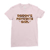Daddy's Favorite Girl Ladies Fitted T-Shirt