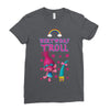 birthday troll Ladies Fitted T-Shirt