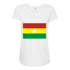 ghana international support your country  sport flag Maternity Scoop Neck T-shirt
