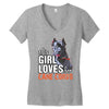 This Girl Loves Her Cane Corso Women's V-Neck T-Shirt
