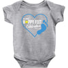 happy feet Baby Bodysuit