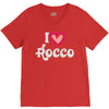 i love rocco V-Neck Tee