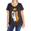 too hot for you Ladies Curvy T-Shirt