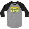 this is fine 3/4 Sleeve Shirt
