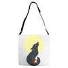 little red riding hood Adjustable Strap Totes