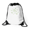 the scary door Drawstring Bags