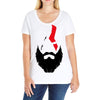 kratos 5 Ladies Curvy T-Shirt