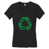 rock paper scissors Women's V-Neck T-Shirt