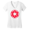 imperial logo Women's V-Neck T-Shirt