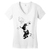 captain marvel 7 Women's V-Neck T-Shirt