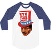 eye of the tiger man 3/4 Sleeve Shirt