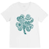 shamrock V-Neck Tee