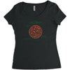 pizza math Women's Triblend Scoop T-shirt