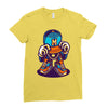 dj cool Ladies Fitted T-Shirt