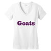 goats Women's V-Neck T-Shirt