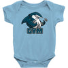Shark Gym Baby Bodysuit